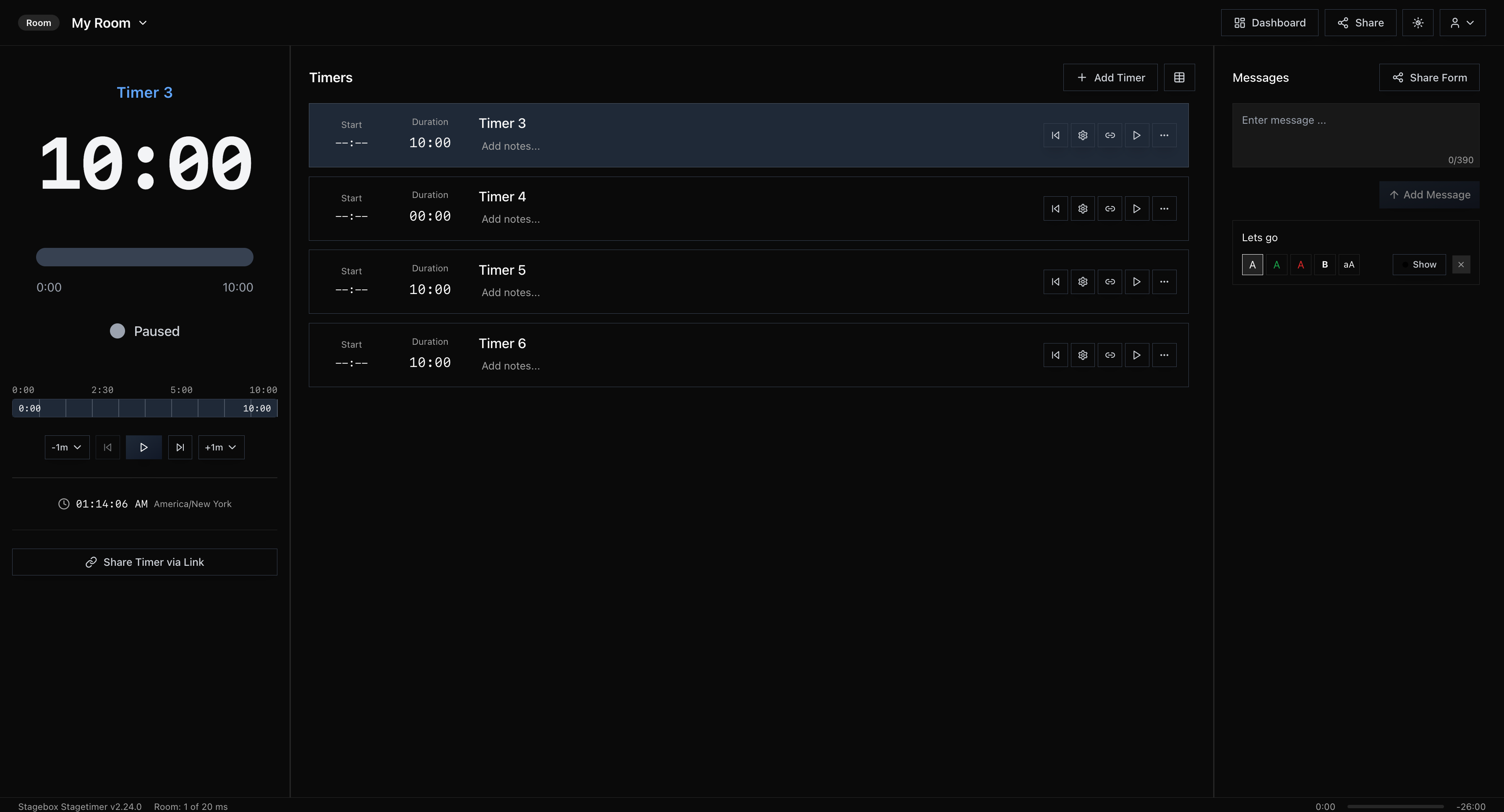 Offline-Resilient Stage Timing for Professionals